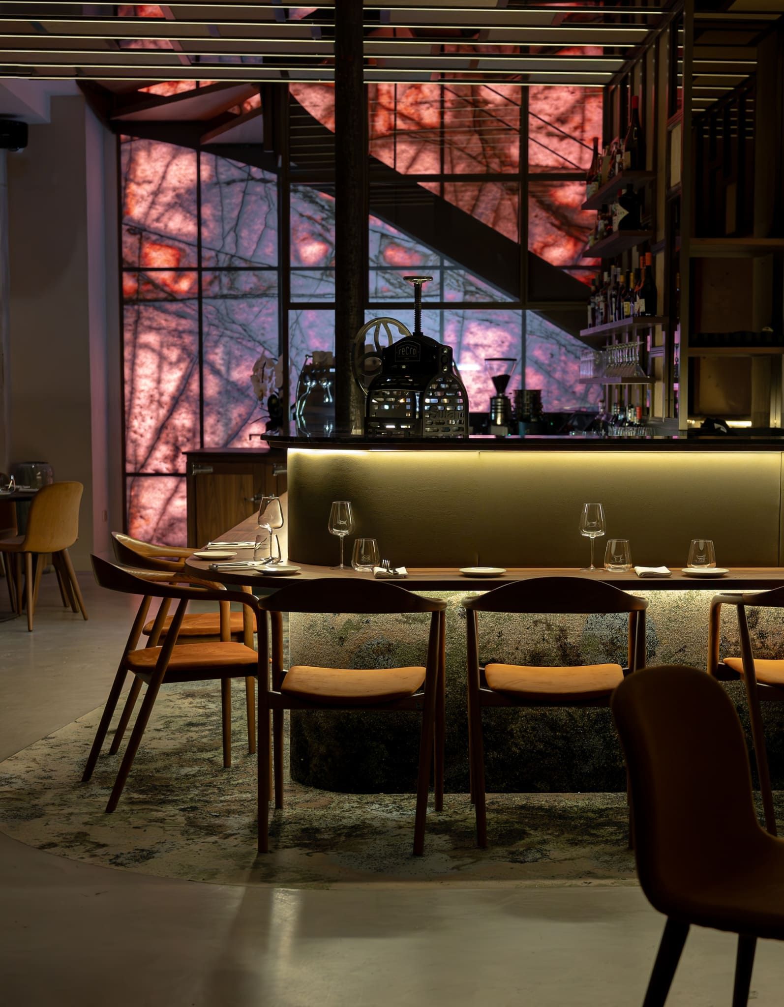 Ambiance de la salle du restaurant - Onyx Paris 9è